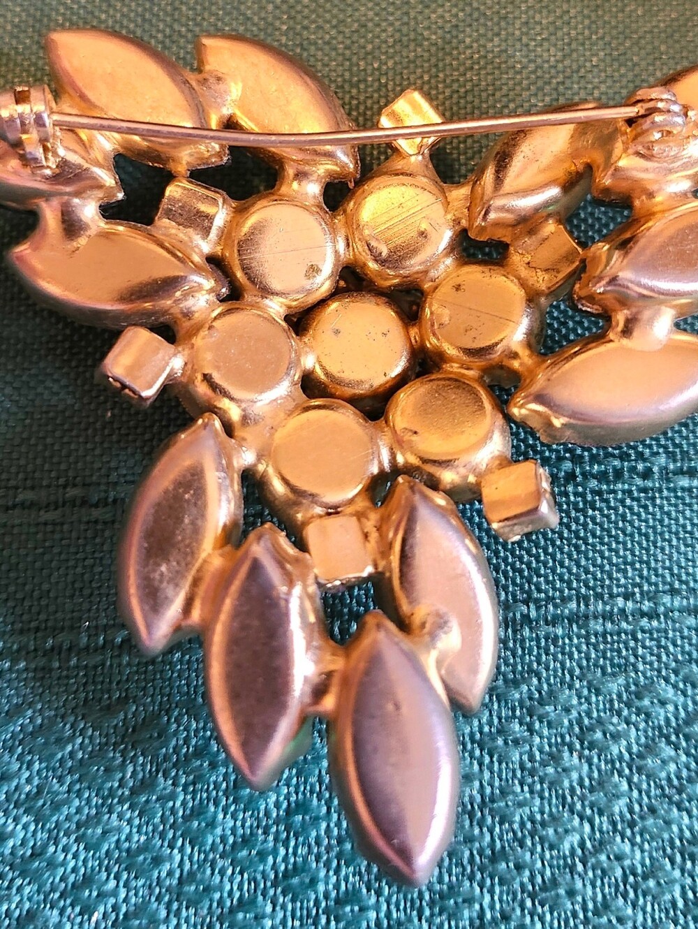 Vintage Aurora Borealis Peacock Juliana Style Jewelry Set - Picture 8 of 10
